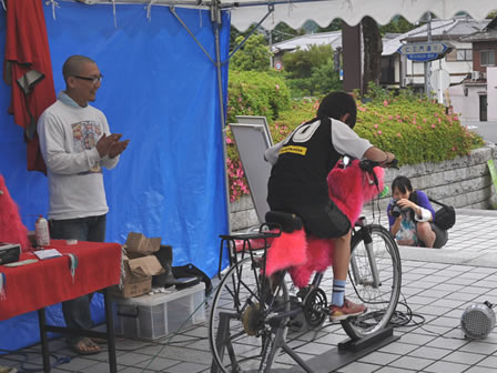 自転車発電