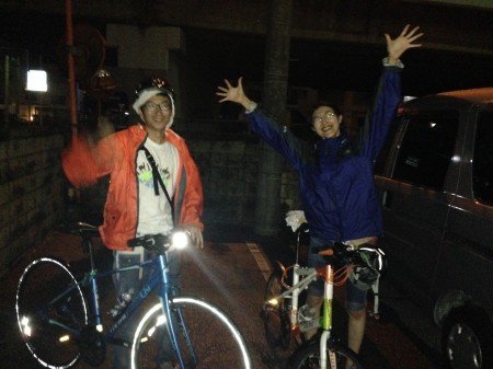 ピースサイクリング彦根到着